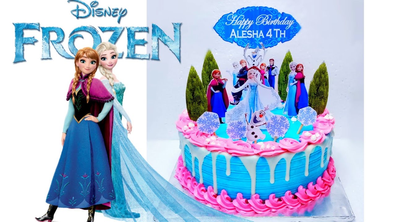 Detail Gambar Kue Ultah Frozen Nomer 42