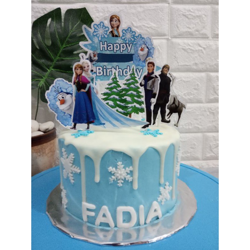 Detail Gambar Kue Ultah Frozen Terbaru Nomer 22