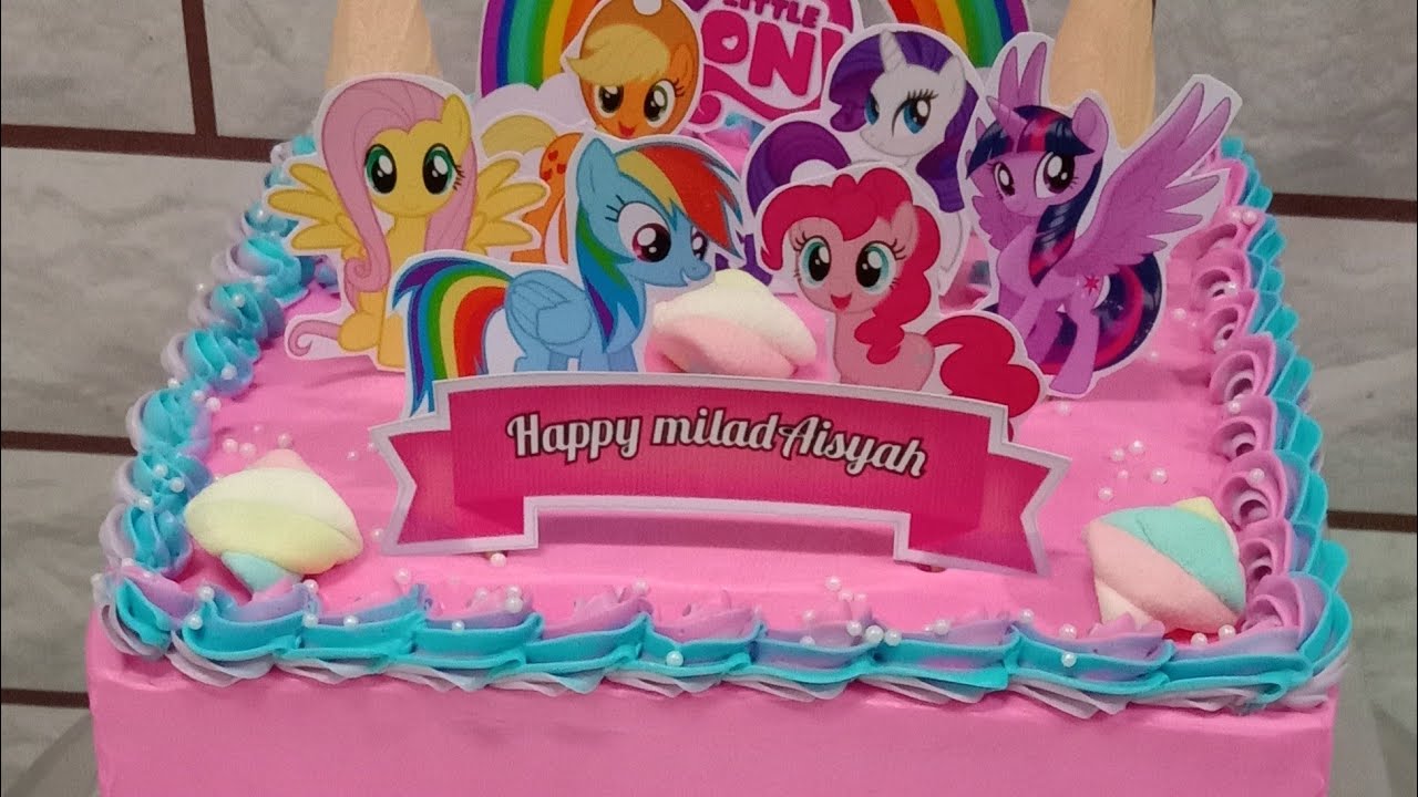 Detail Gambar Kue Ultah Kuda Poni Nomer 8