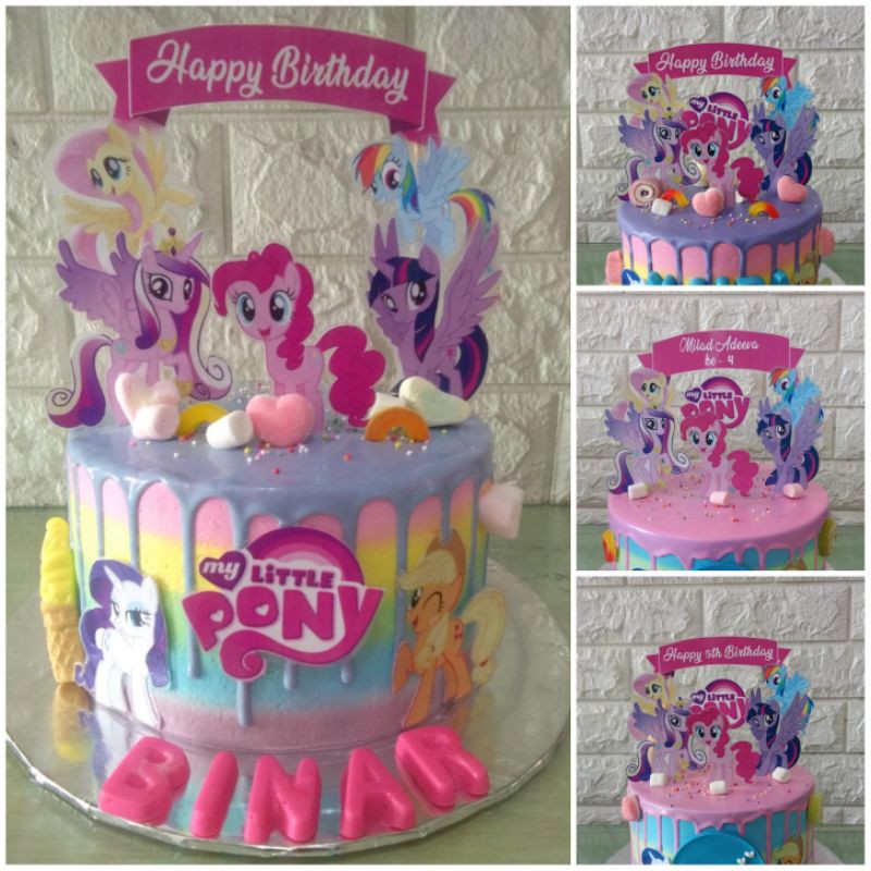 Detail Gambar Kue Ultah Little Pony Nomer 2