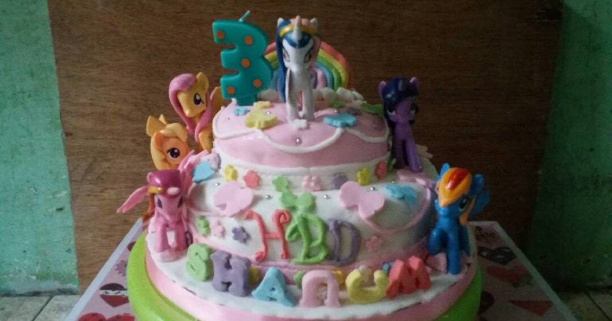 Detail Gambar Kue Ultah Little Pony Nomer 15