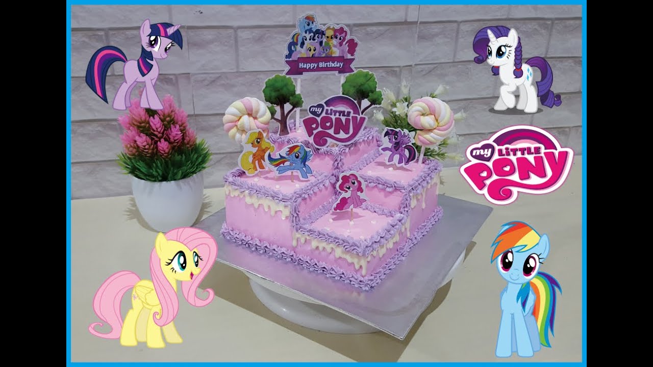 Detail Gambar Kue Ultah Little Pony Nomer 28