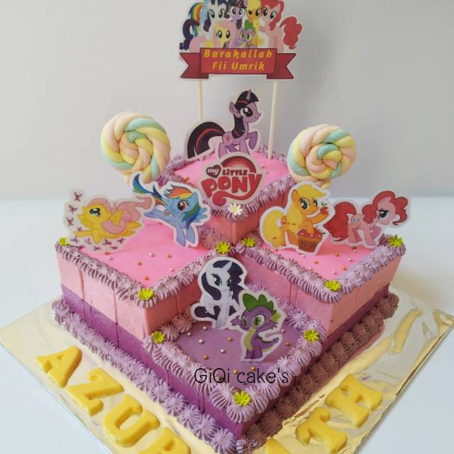 Detail Gambar Kue Ultah Little Pony Nomer 5