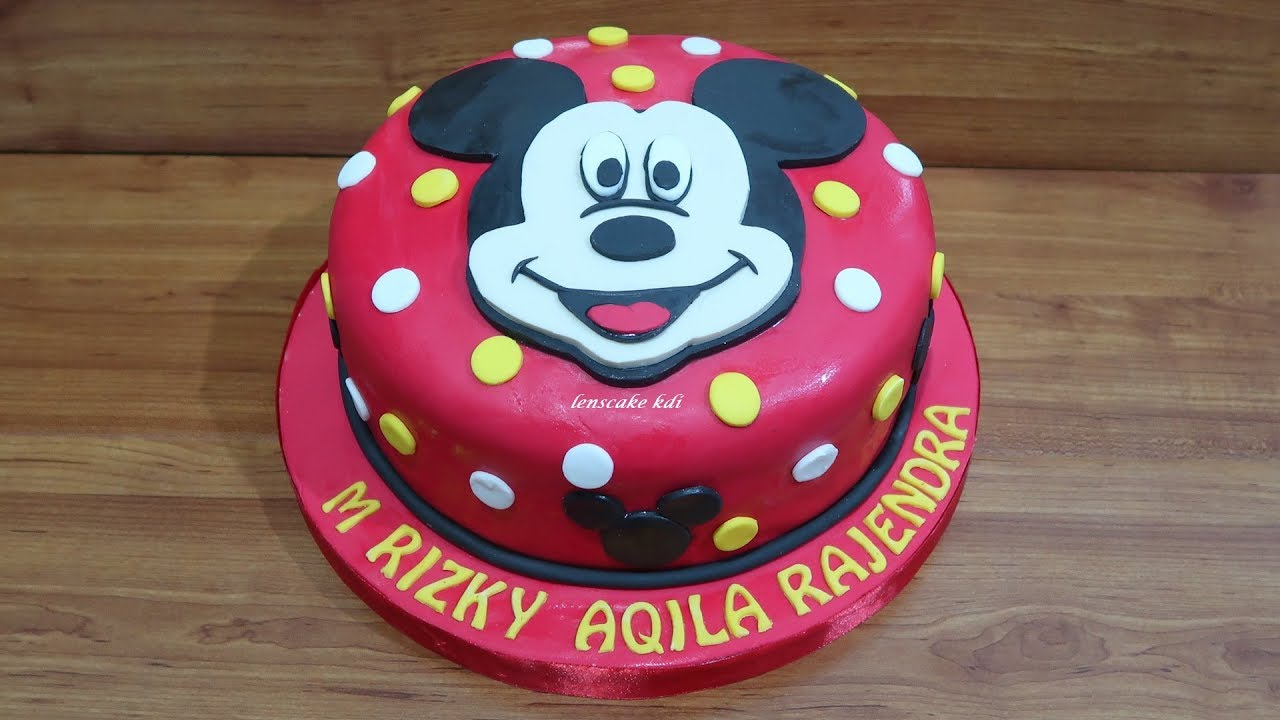 Detail Gambar Kue Ultah Mickey Mouse Nomer 25