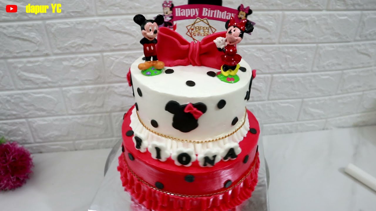 Detail Gambar Kue Ultah Mickey Mouse Nomer 41