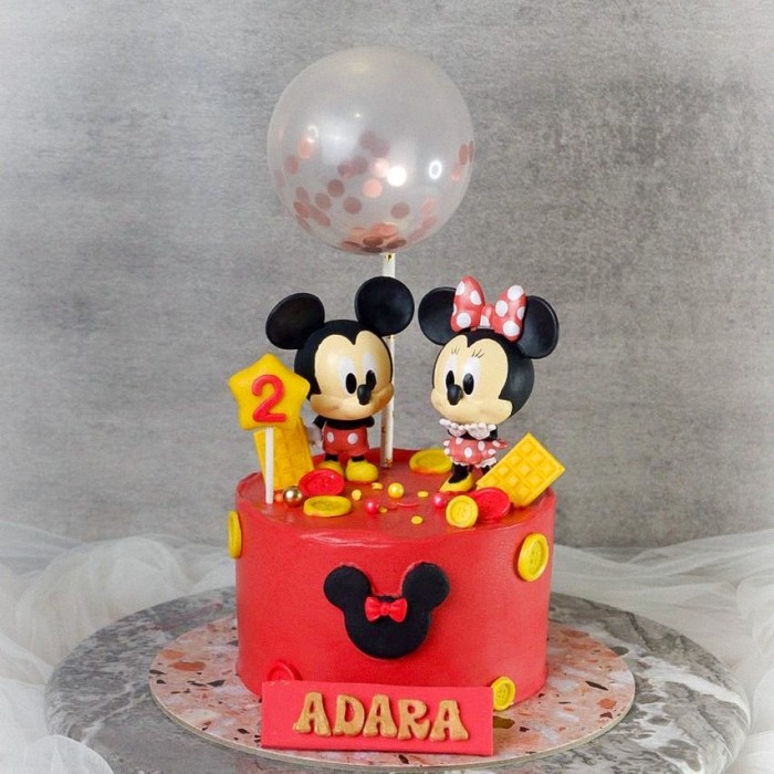 Detail Gambar Kue Ultah Mickey Mouse Nomer 42