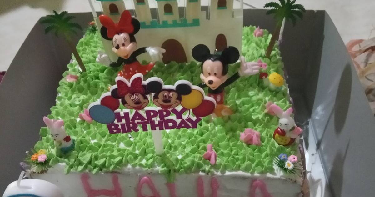 Detail Gambar Kue Ultah Mickey Mouse Nomer 9