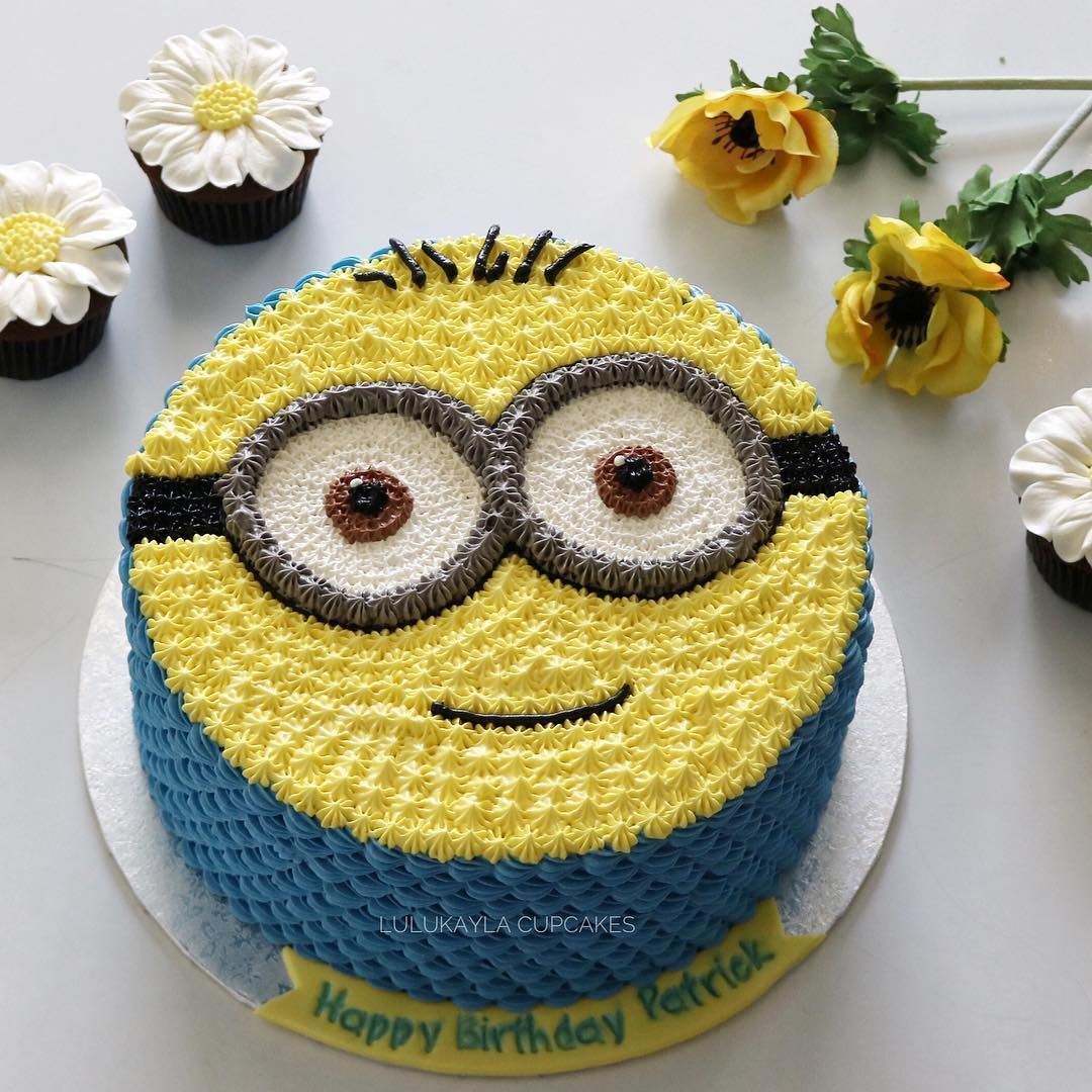 Detail Gambar Kue Ultah Minion Nomer 3