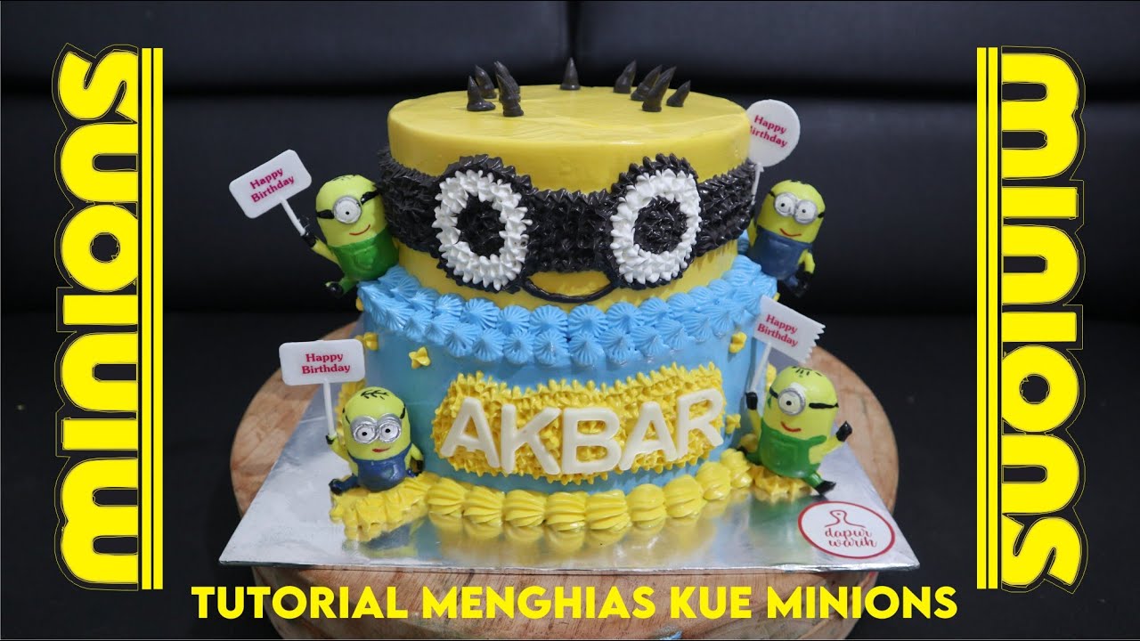 Detail Gambar Kue Ultah Minion Nomer 44