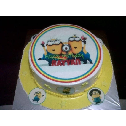 Detail Gambar Kue Ultah Minion Nomer 51