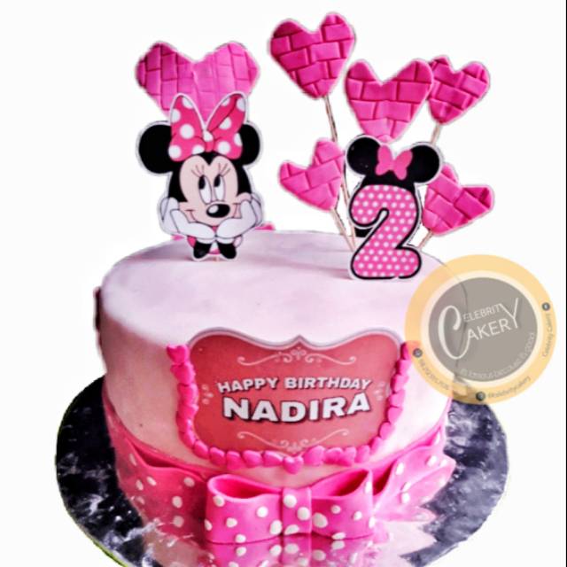 Detail Gambar Kue Ultah Minnie Mouse Nomer 47