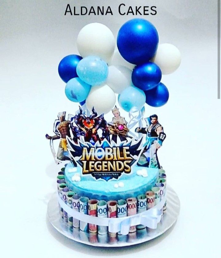 Detail Gambar Kue Ultah Mobile Legend Nomer 22