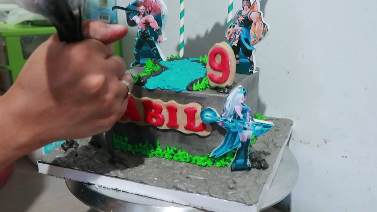 Detail Gambar Kue Ultah Mobile Legend Nomer 23