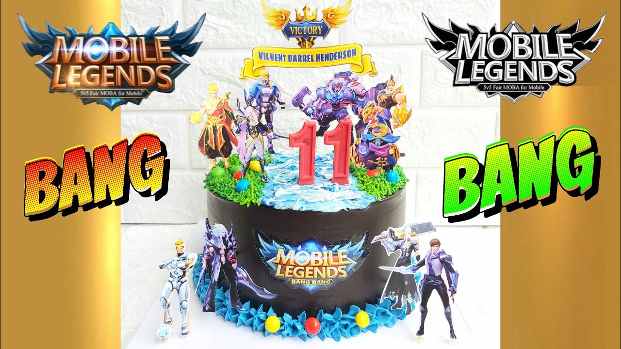 Detail Gambar Kue Ultah Mobile Legend Nomer 37