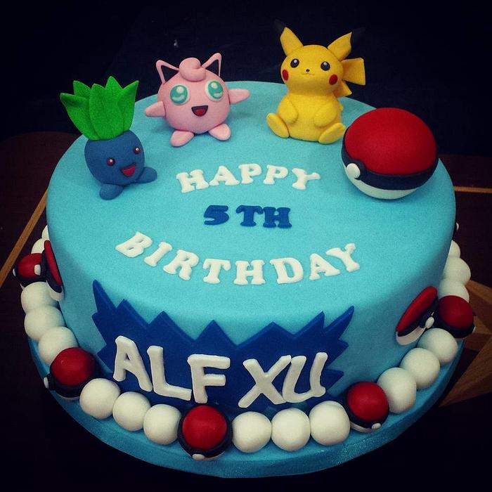 Detail Gambar Kue Ultah Pikachu Nomer 43