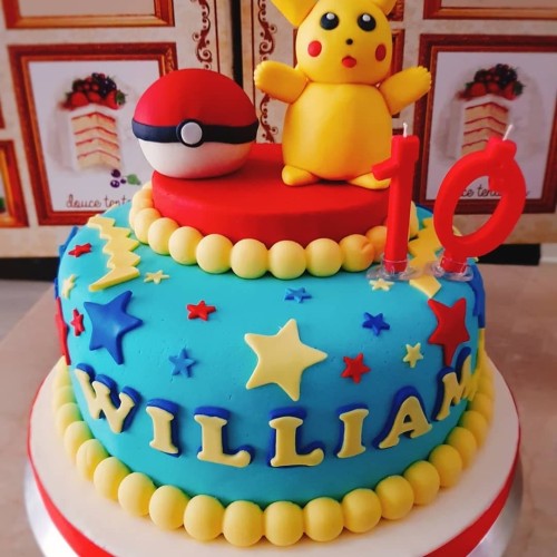 Detail Gambar Kue Ultah Pikachu Nomer 45