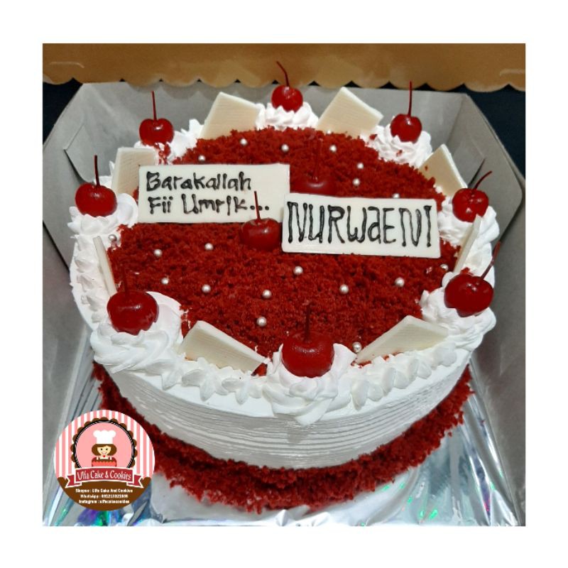 Detail Gambar Kue Ultah Red Velvet Nomer 17