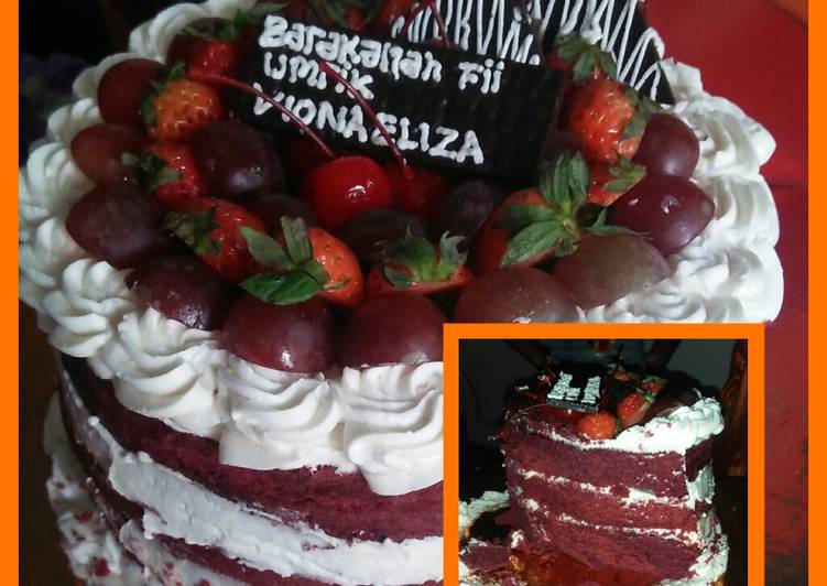 Detail Gambar Kue Ultah Red Velvet Nomer 33