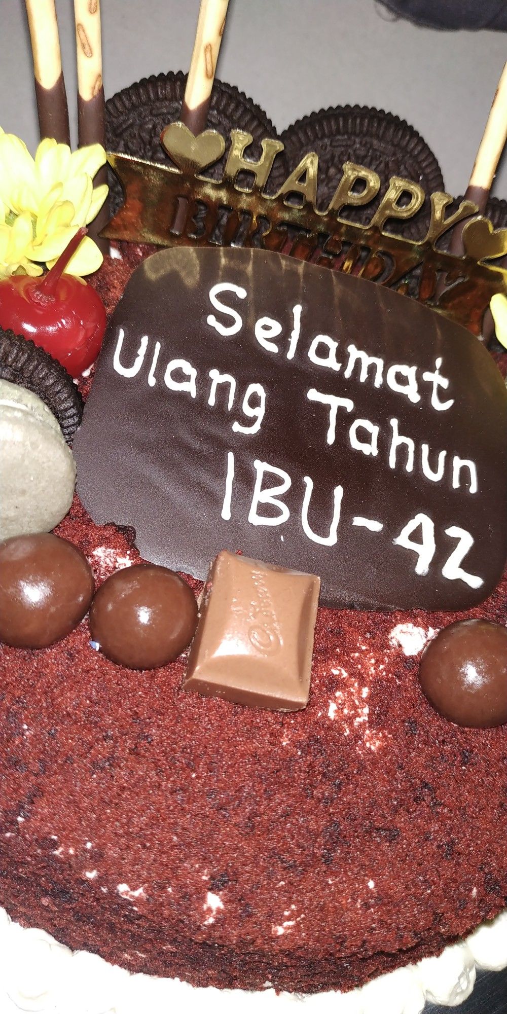 Detail Gambar Kue Ultah Red Velvet Nomer 47