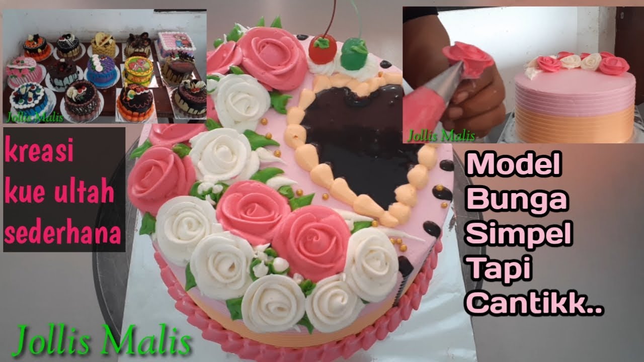 Detail Gambar Kue Ultah Sederhana Tapi Cantik Nomer 36