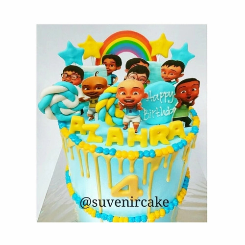 Detail Gambar Kue Ultah Upin Ipin Nomer 23