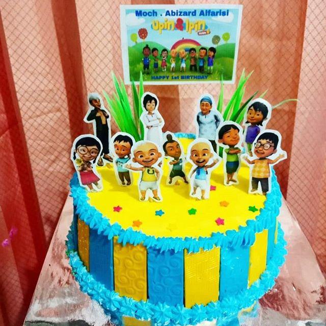 Detail Gambar Kue Ultah Upin Ipin Nomer 24