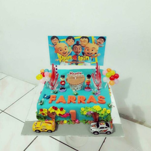 Detail Gambar Kue Ultah Upin Ipin Nomer 29