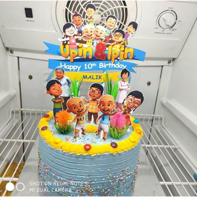 Detail Gambar Kue Ultah Upin Ipin Nomer 39