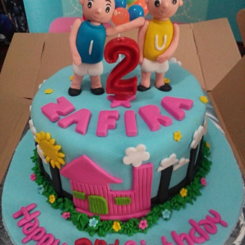 Detail Gambar Kue Ultah Upin Ipin Nomer 48