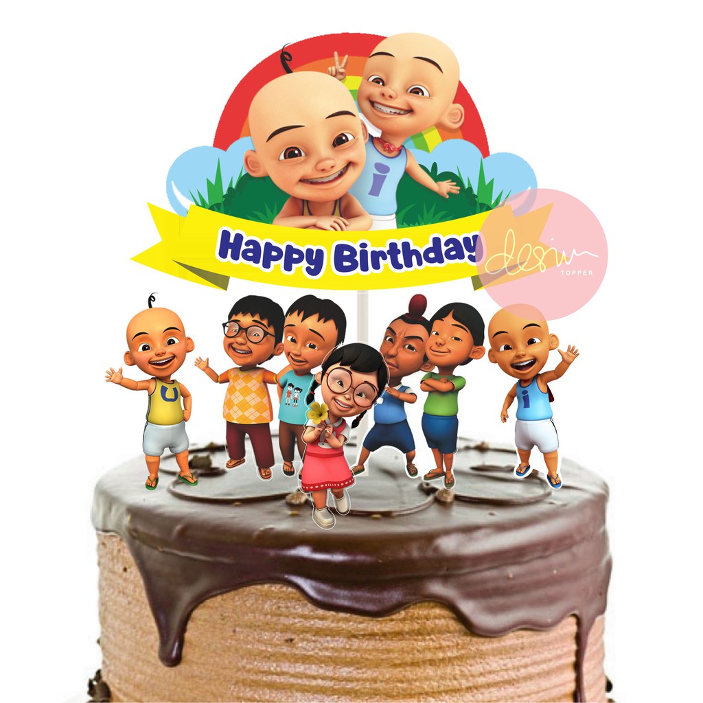 Detail Gambar Kue Upin Ipin Nomer 46