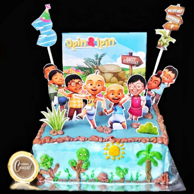 Detail Gambar Kue Upin Ipin Nomer 7