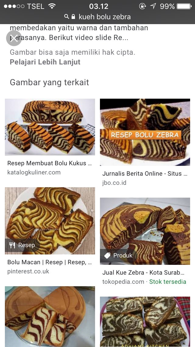 Detail Gambar Kue Zebra Nomer 37