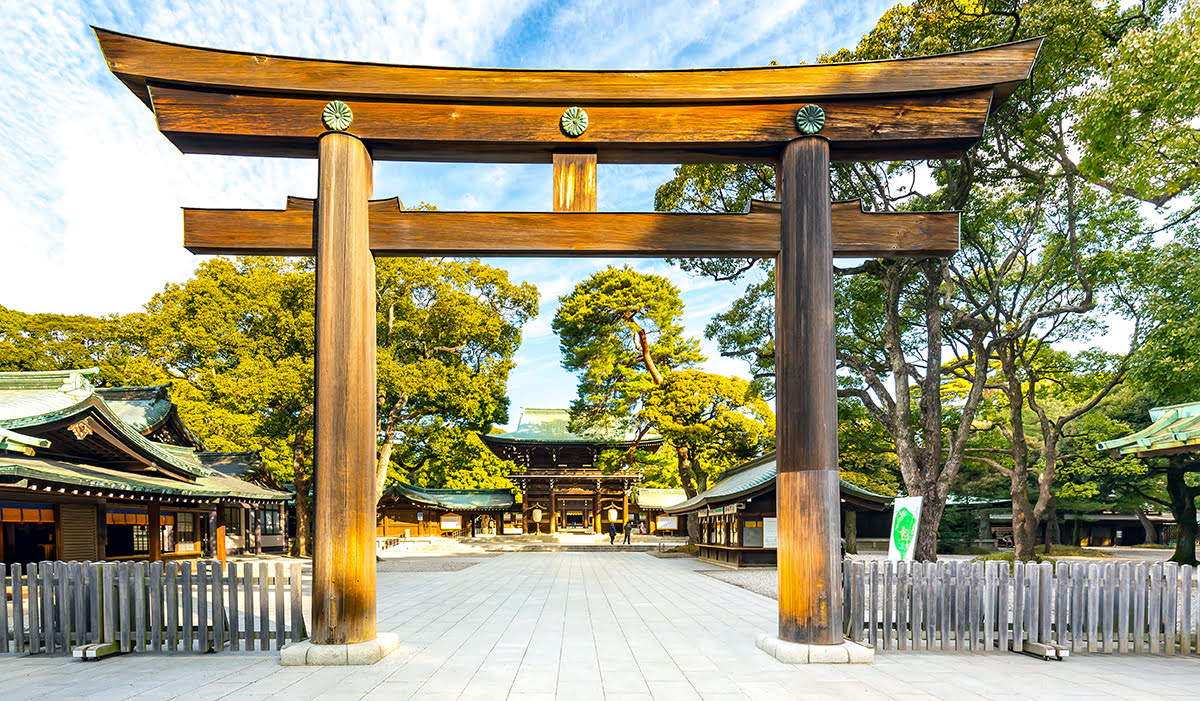 Detail Gambar Kuil Meiji Nomer 6