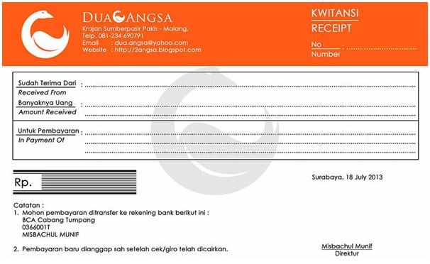 Detail Gambar Kuitansi Dan Sus Kuitansi Nomer 38