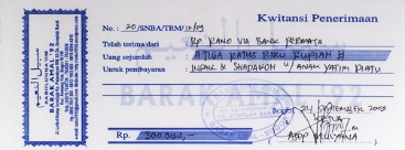 Detail Gambar Kuitansi Dan Sus Kuitansi Nomer 5