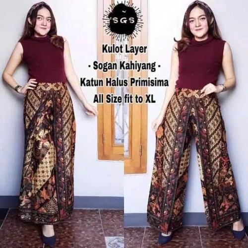 Detail Gambar Kulot Batik Modern Nomer 56