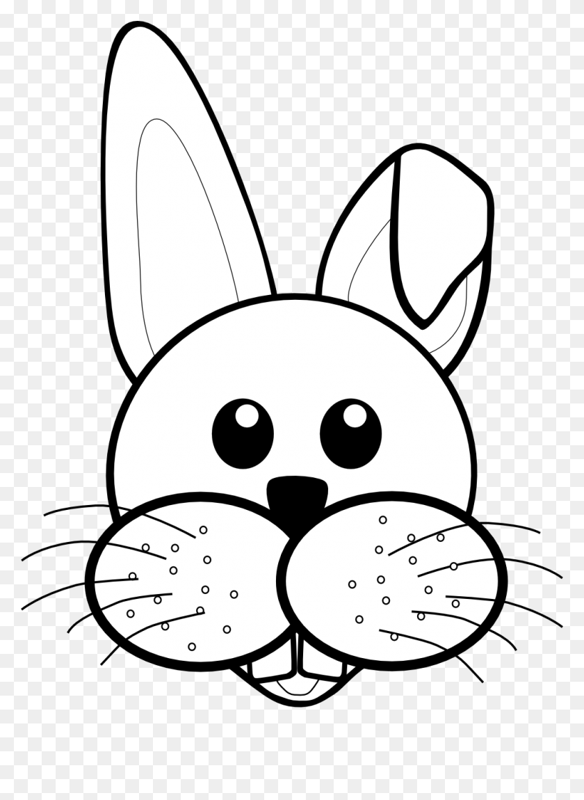 Detail Bunny Ears Clipart Black And White Nomer 8