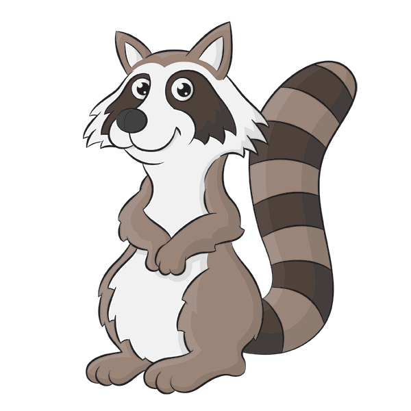 Detail Cartoon Raccoon Png Nomer 10