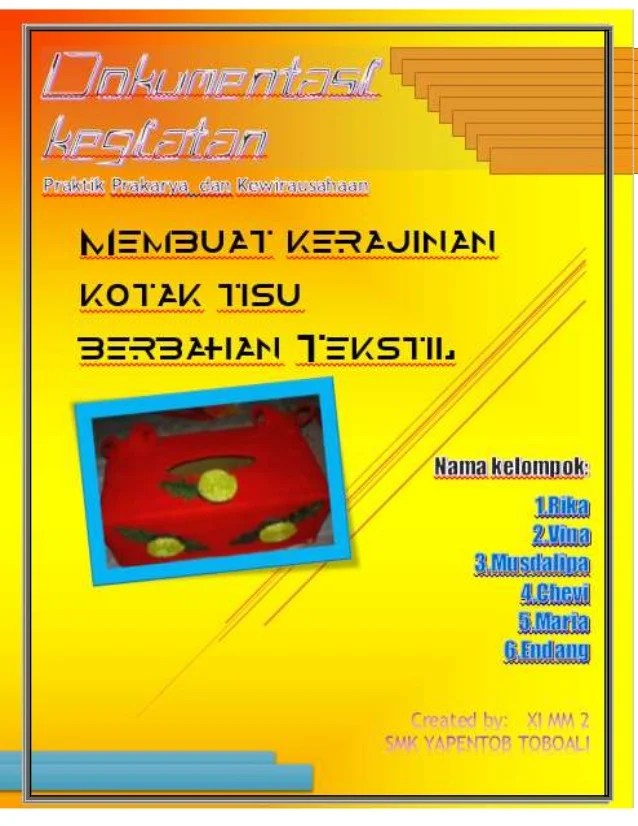 Detail Contoh Proposal Kewirausahaan Kerajinan Tangan Nomer 52