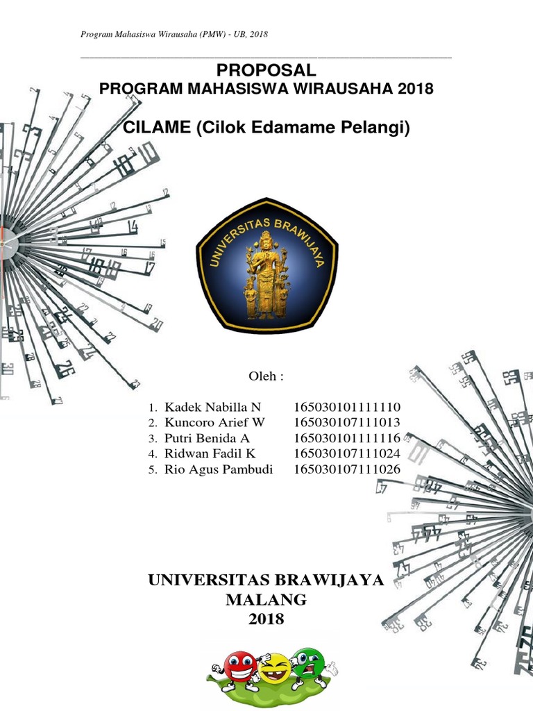 Detail Contoh Proposal Kewirausahaan Mahasiswa Nomer 32