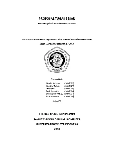 Detail Contoh Proposal Kuliah Nomer 23