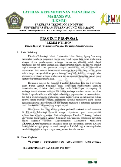 Detail Contoh Proposal Kuliah Nomer 7