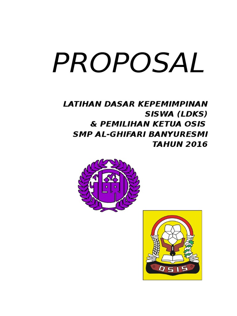 Detail Contoh Proposal Ldks Nomer 24