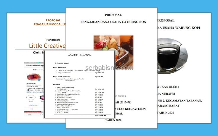 Detail Contoh Proposal Lengkap Nomer 43