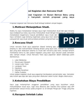 Detail Contoh Proposal Lengkap Nomer 47