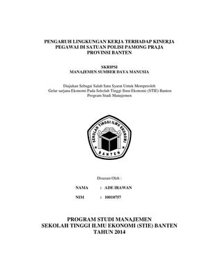 Detail Contoh Proposal Manajemen Sdm Nomer 12