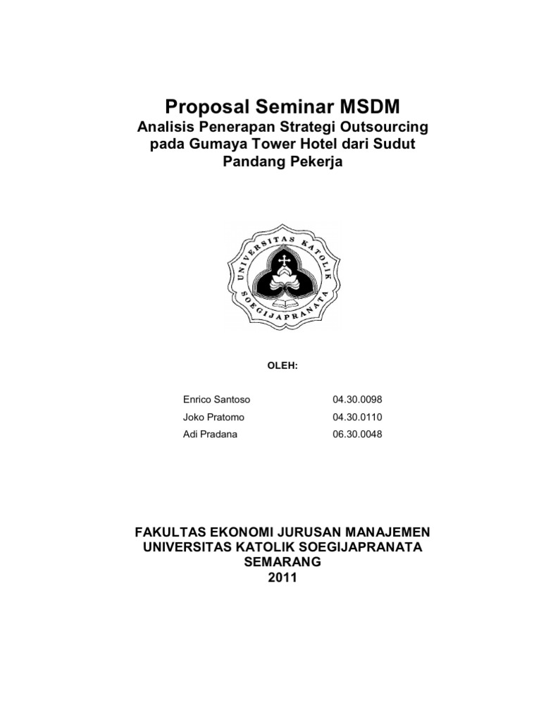 Detail Contoh Proposal Manajemen Sdm Nomer 6