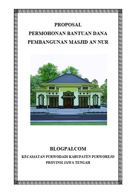 Detail Contoh Proposal Mushola Nomer 49