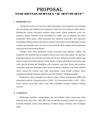 Detail Contoh Proposal Mushola Sederhana Nomer 6