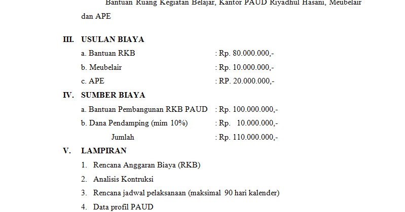 Detail Contoh Proposal Paud Pdf Nomer 18